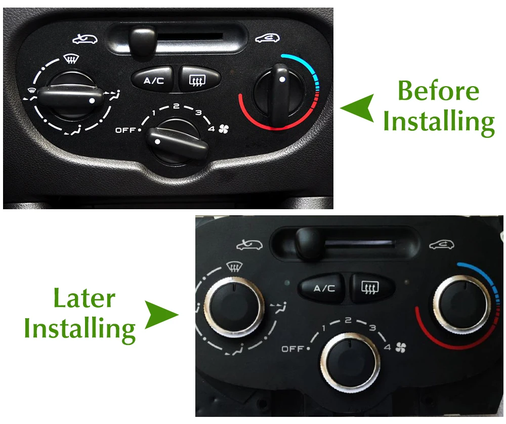 3 шт./компл. переключатель управления теплом кондиционера Кнопка рукоятки для