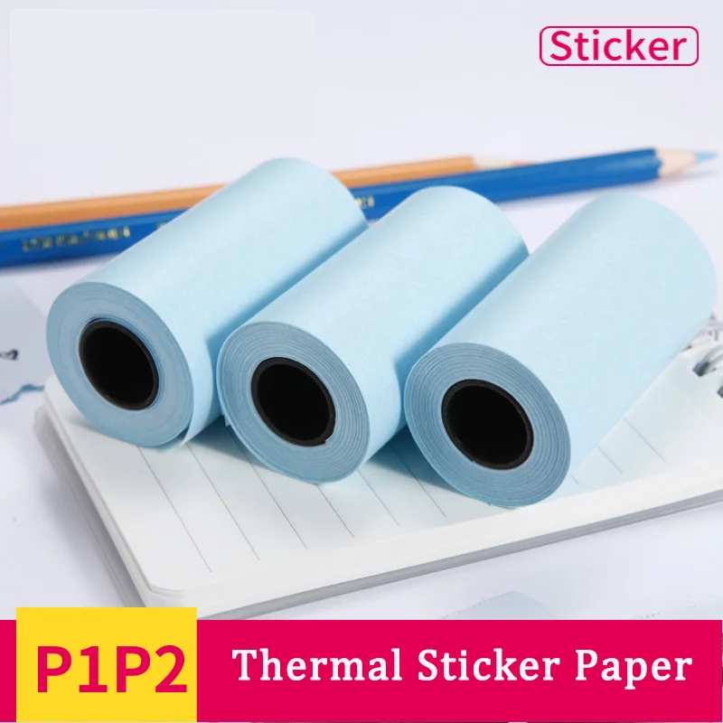 3 Pcs Sticker Paper PAPERANG мини фотопринтер портативный термальный Bluetooth принтер для Android IOS мобильный телефон - Цвет: 3 Pcs Sticker Paper