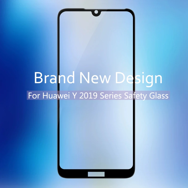 Закаленное стекло Y6 Pro 2019 для защиты экрана Huawei Y7 Y9 Y5 Prime P Smart Z | Мобильные телефоны