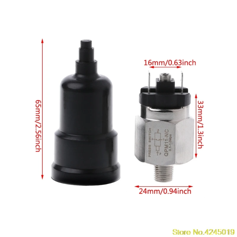 Новый высококачественный 1/8 ''Регулируемый QPM11 NC/QPM11 NO переключатель давления