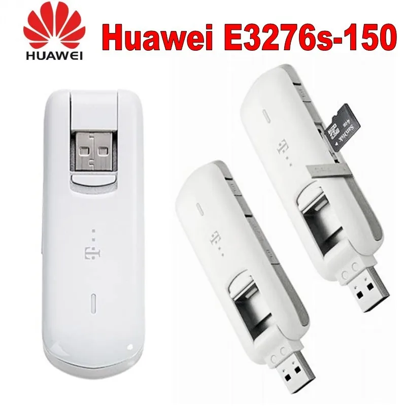 Новый usb широкополосный модем HUAWEI 4G LTE FDD 800/900/1800/2100/2600 МГц dongle CAT4 Hilink 150 Мбит/с |