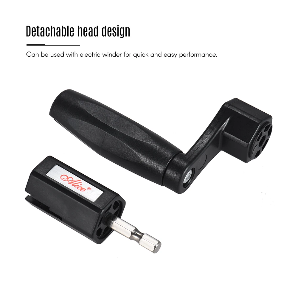 A009CP Multifunctional Guitar String Peg Winder Bridge Pin Puller Electric Screwdriver Drill Bit Repair Tool | Спорт и развлечения