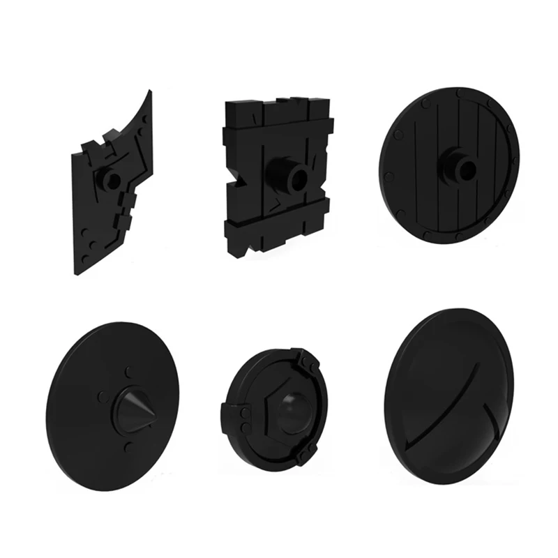 Средневековый Спартанский воин армированный щит меч копье строительные блоки