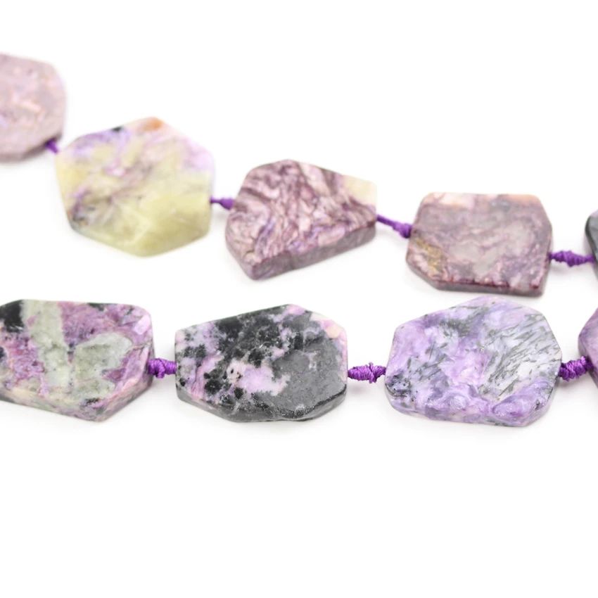 Фиолетовый дракон кварцевый произвольной формы ломтик свободные бусы шармы