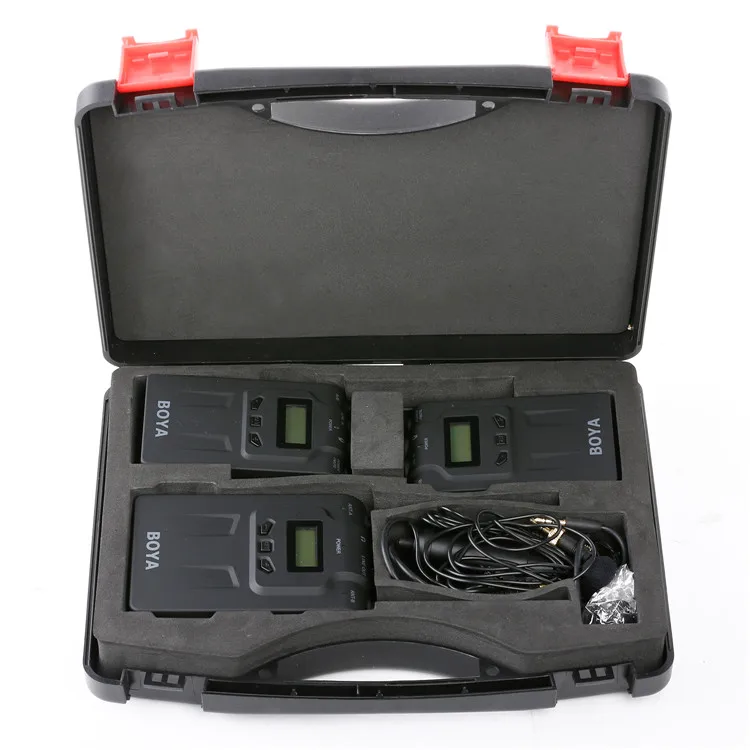 BOYA BY-WM6/BY-WM5/BY-WM8 UHF Беспроводная микрофонная система всенаправленный Lavalier микрофон для ENG EFP DV DSLR