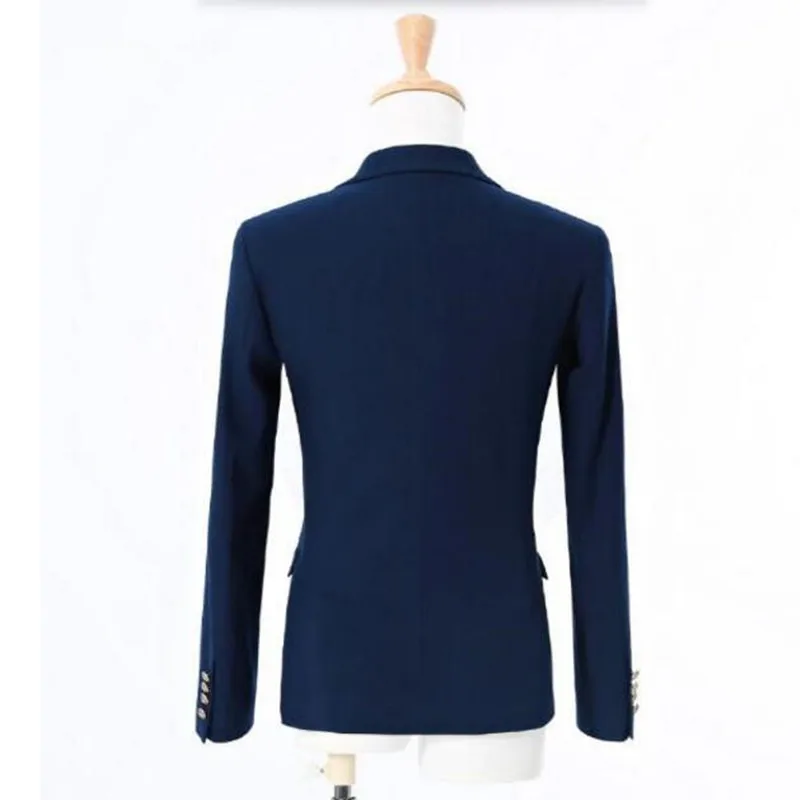 Новое поступление мужской пиджак однотонный на одной пуговице для работы