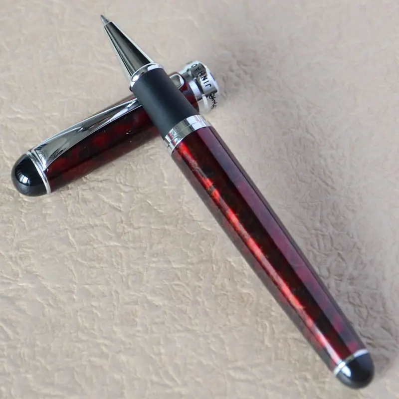 JINHAO X750 серая и серебряная шариковая ручка с черной сеткой синий белый золотой розовый фиолетовый 15 цветов на выбор JINHAO 750 - Цвет: pen as picture show