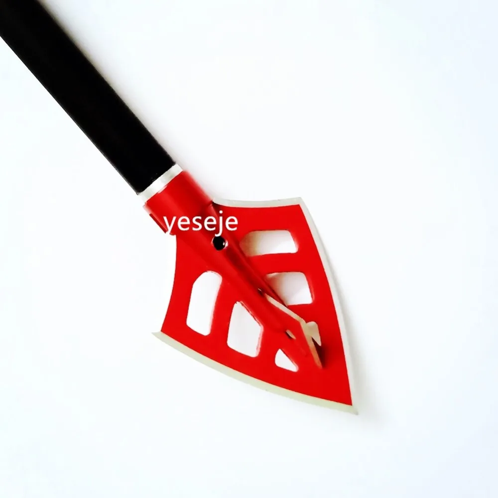 Композитный с бантом голову новый горяч продавец 3 шт. Broadheads 125 зерно охота