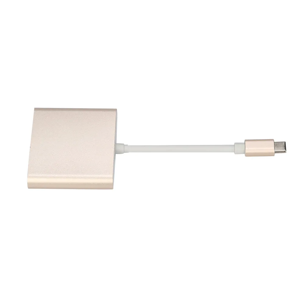 Высококачественный usb-хаб CARPRIE с 3 портами Type-C на 4K HDMI USB 0 зарядный концентратор