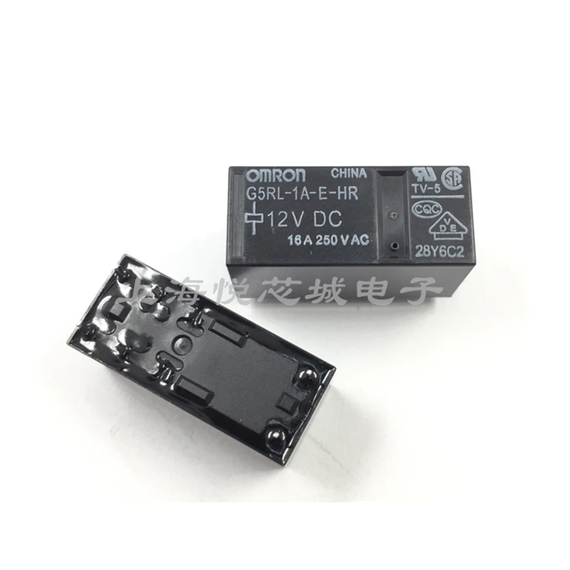 2 шт./лот реле G5RL-1A-E-HR-5VDC 12VDC 24VDC 6PIN 16A | Строительство и ремонт