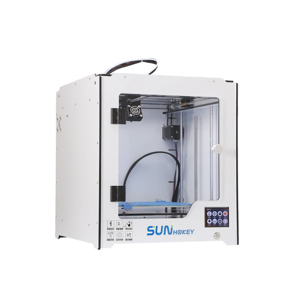 DuoWeiSi 3D принтер для Sunhokey U250 без крышки 2018 Новое поступление Собранный
