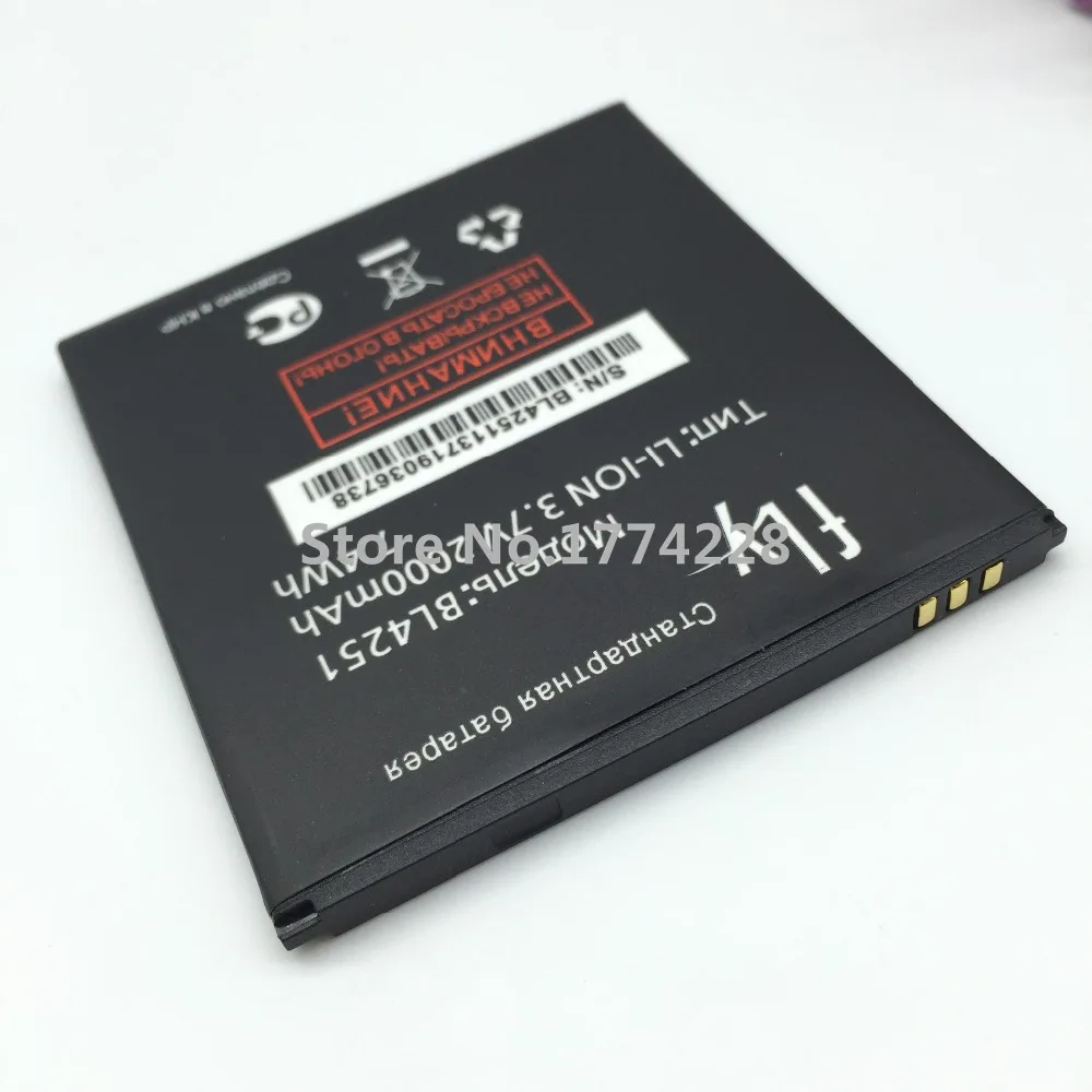 Аккумулятор для телефона MLLSE BL4251 2000 мАч заводская цена Fly iq450|phone battery|battery forbattery for