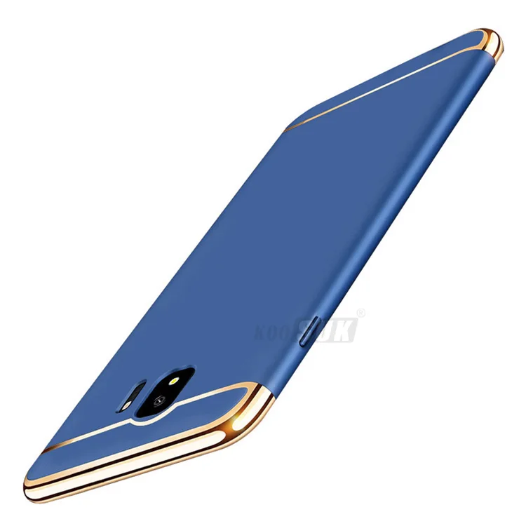 Для samsung Galaxy J4 чехол funda противоударный бампер Защита для samsung J 4 J400 J400F J400G задний чехол s coque 5,5" - Цвет: blue