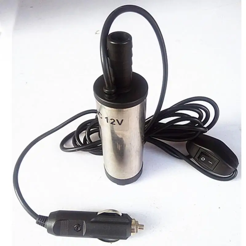 Новые горячие продажи DC 12 V погружной насос 38 мм Вода Масло Дизельное Топливо передачи инструмент для заправки топлива