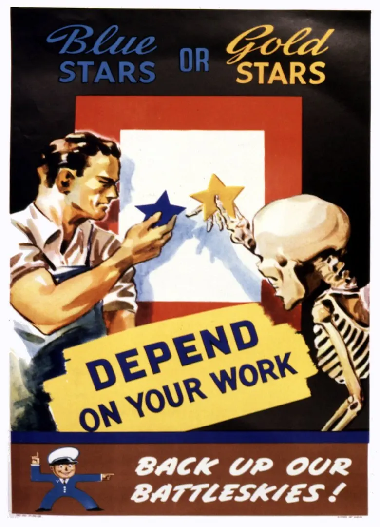 Винтажный пропагандистский постер США WW2 классические картины на холсте Don't Be A