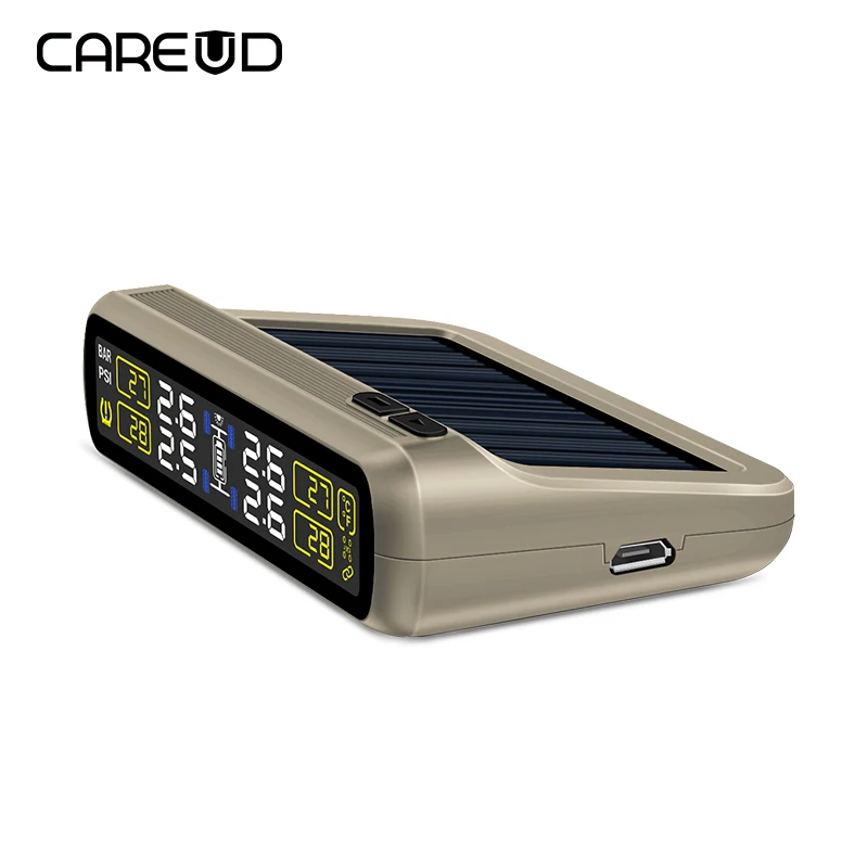 Оригинальный pershn солнечной энергии и USB зарядка автомобильного TPMS беспроводная