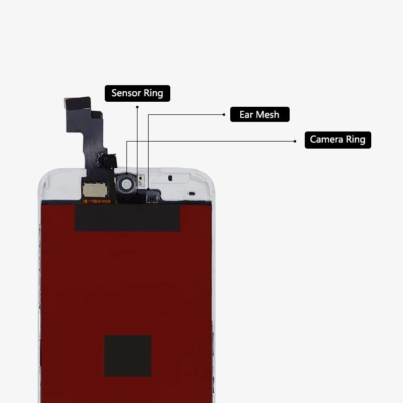 5 шт. для iPhone 5s или 5G 5c ЖК дисплей OEM качественный сменный экран без битых пикселей