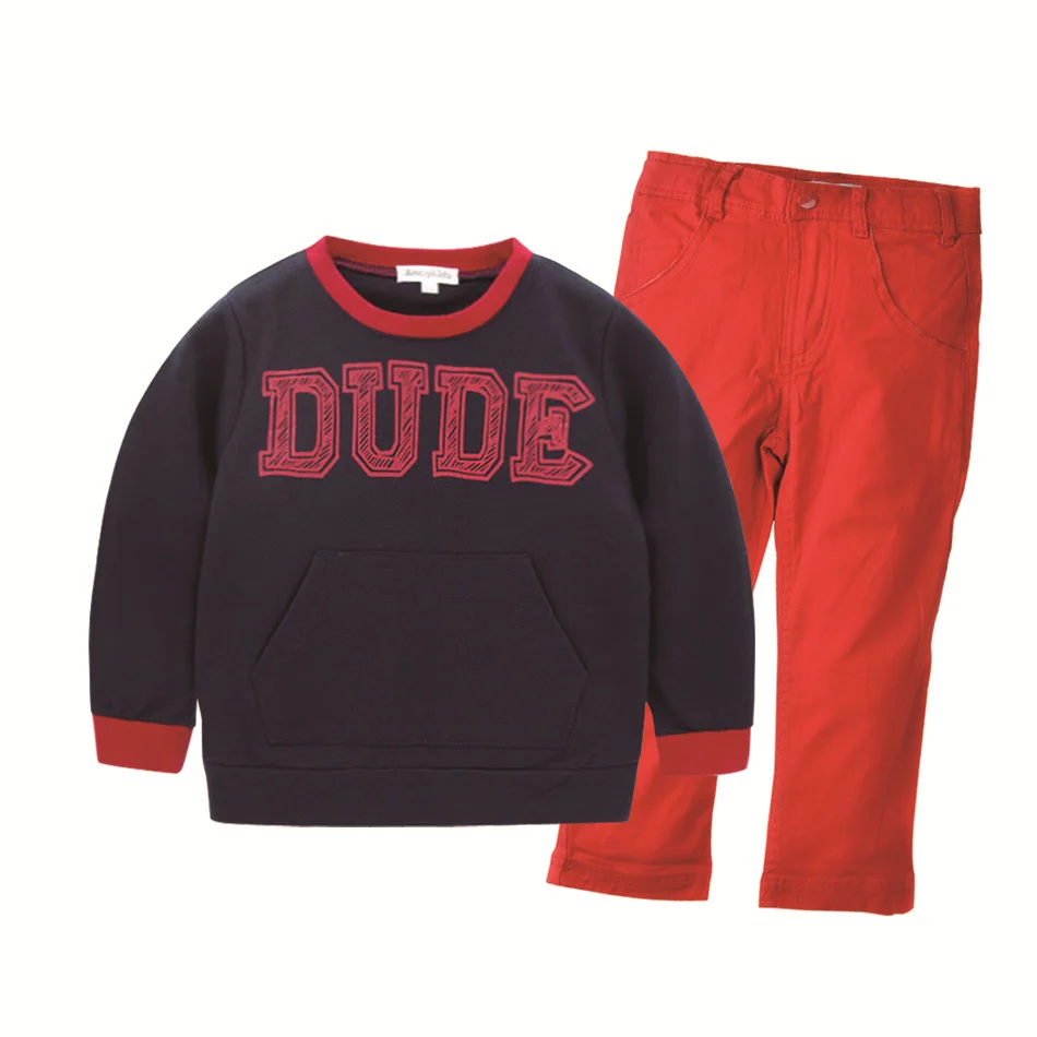 Модный детский комплект одежды Kavkas для мальчиков осенне-зимний из 2 предметов