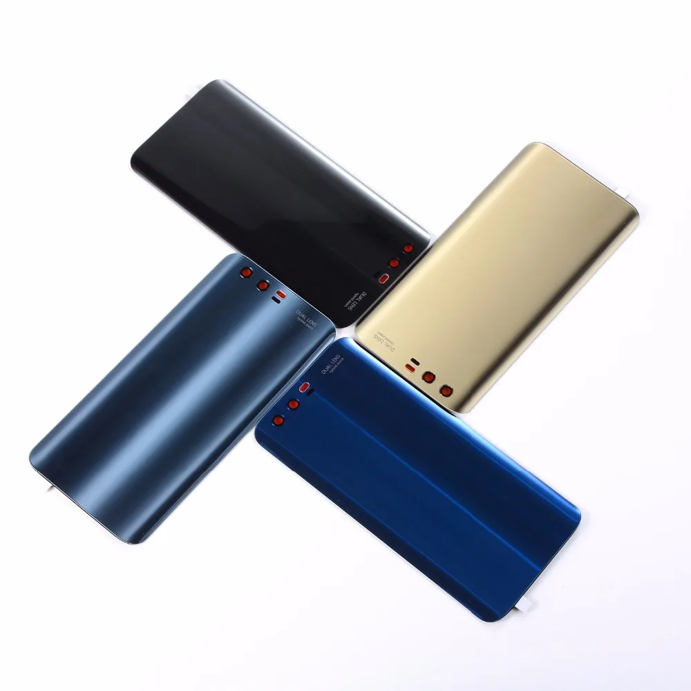 

Стеклянный корпус для Huawei Honor 9 задняя крышка батарейного отсека задняя крышка + клейкая наклейка