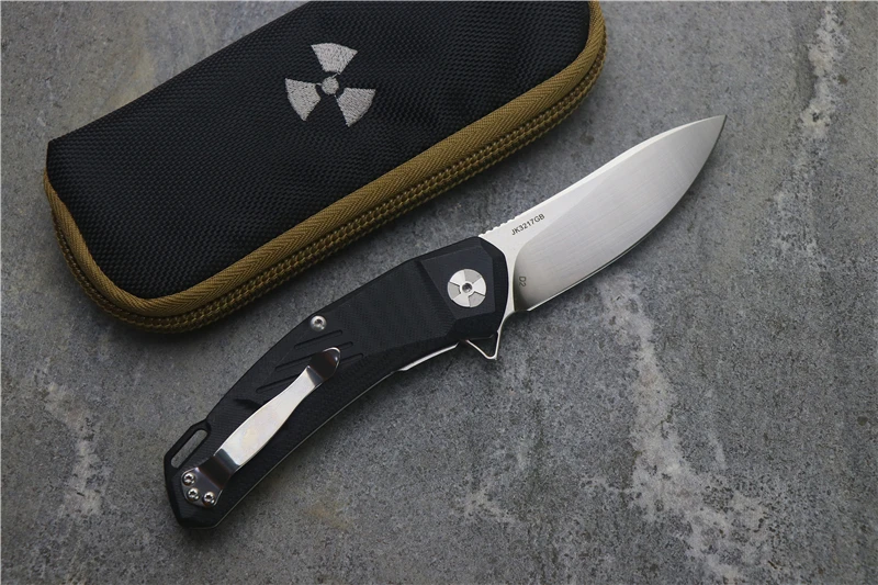 LJK3217GB Флип складной нож шарикоподшипник D2 лезвие G10 Ручка Открытый Отдых Многоцелевой Охотничий инструмент EDC