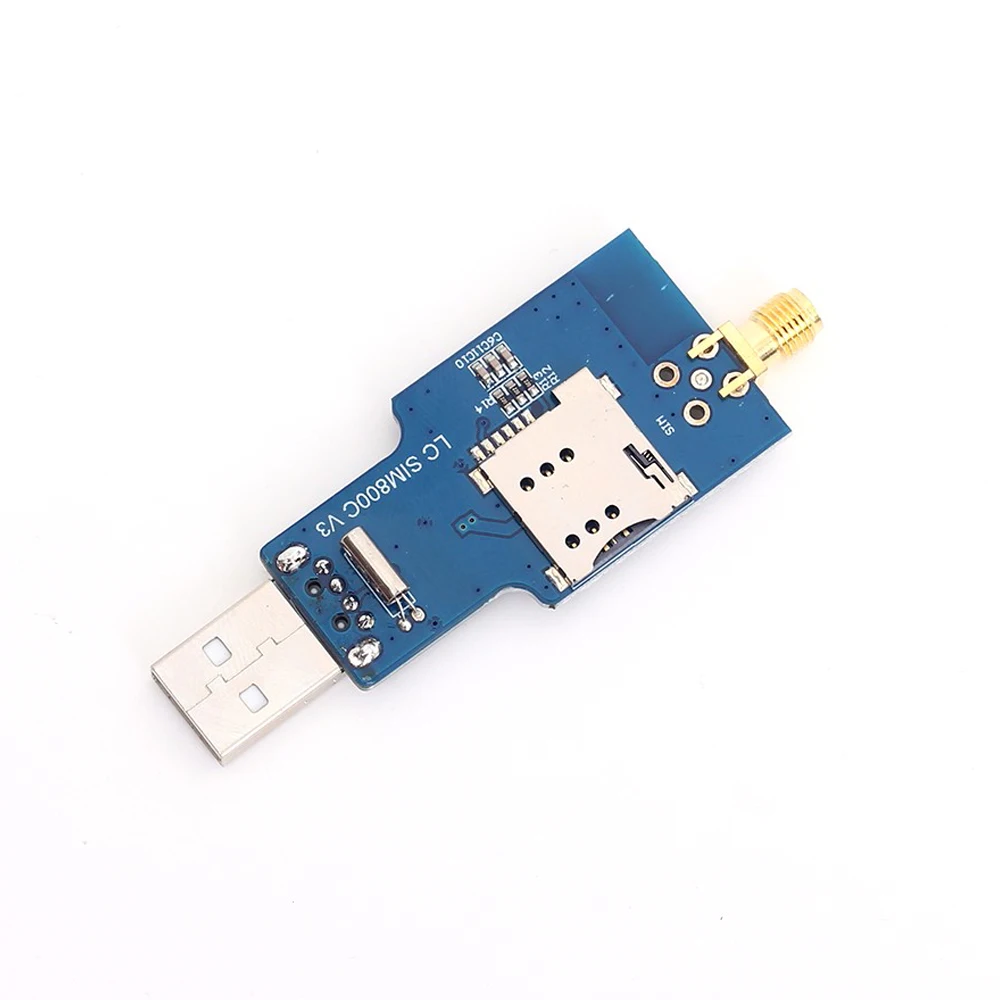 USB к GSM GPRS SIM800C беспроводной Bluetooth компьютерное управление вызов с антенной Беспроводной модуль четырехдиапазонный