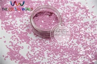 tch307 2 0 mm size solvent resistant mate dark pink colors diamond rhombus shape glitter for nail art and other deco