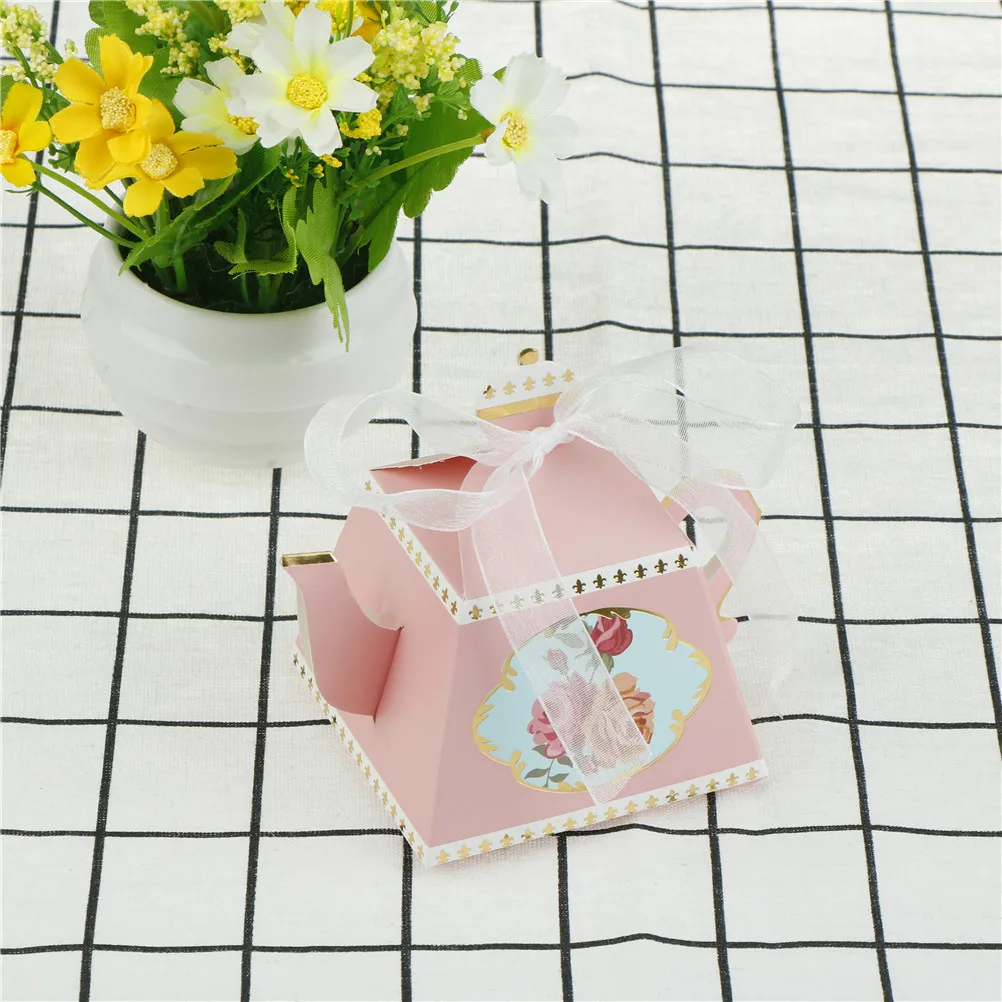 10 шт. коробки для заварки конфет на день рождения вечеринку подарочные чайной