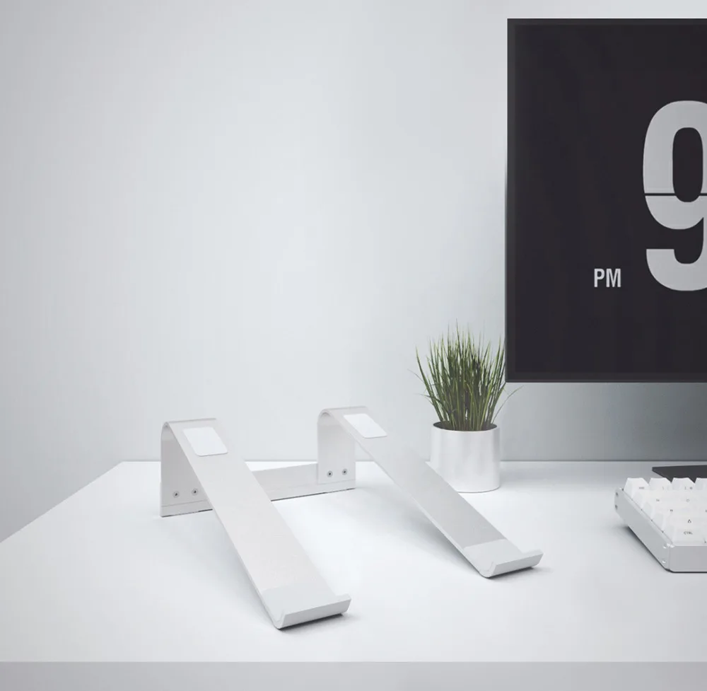Xiaomi Mijia l-подставка для ноутбука держатель для ноутбука подставки для ноутбука алюминиевый сплав Материал держатель для ноутбука 15 дюймов