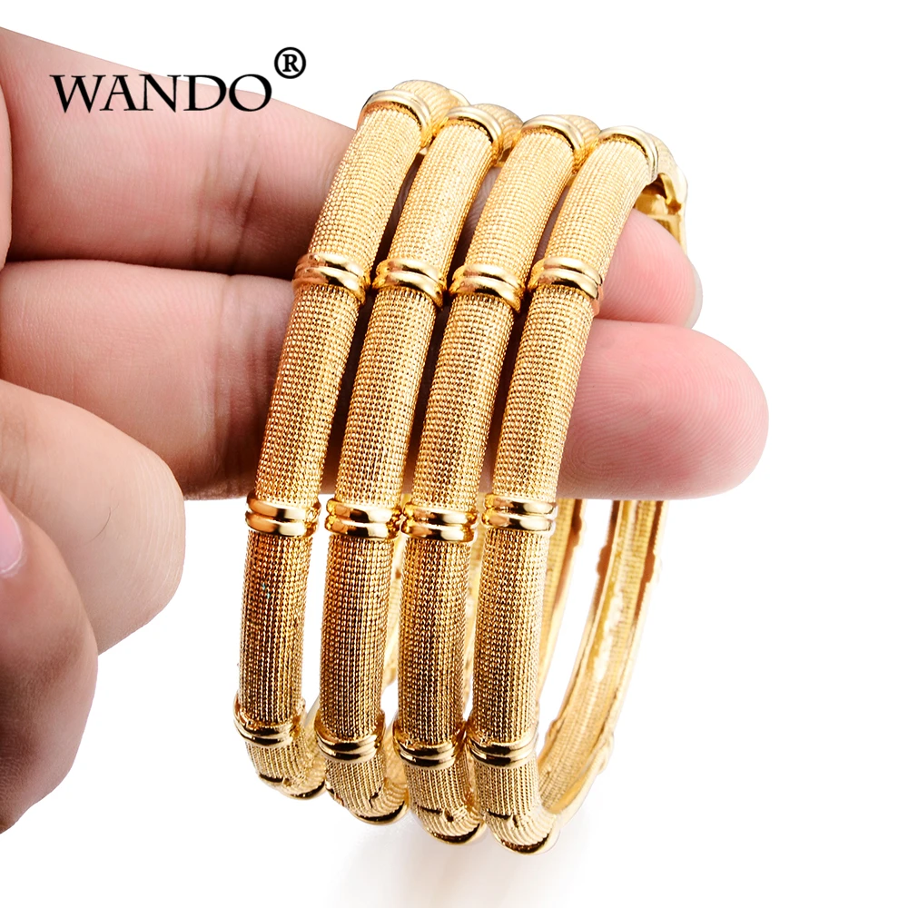 Wando 4 шт. можно открыть арабский индийский этнический Африканский Золотой Цвет
