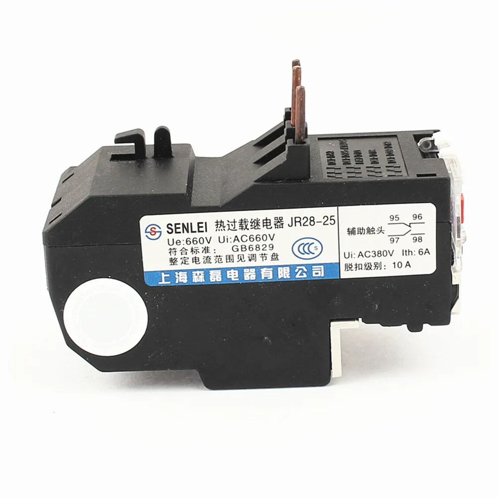 JR28 25 Термальность реле перегрузки 1.6A 2.5A 4A 6A 8A 10A 13A 18A 25A LR2D13 Регулируемый реле|Реле|