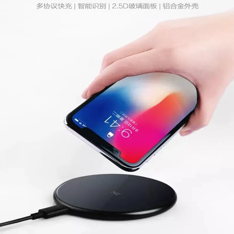 Оригинальное Беспроводное зарядное устройство Xiaomi ZMI с умным выходом для MIX 2