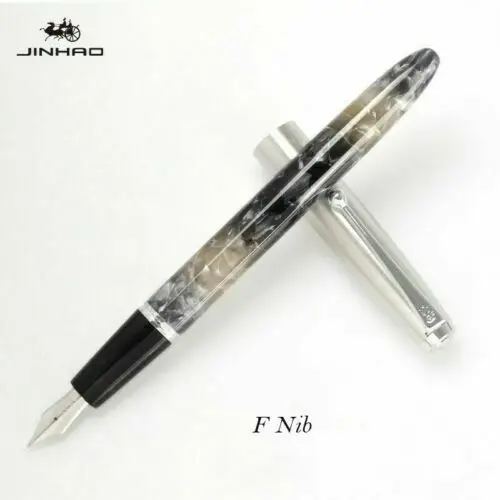 NianGao Acrylic F Jinhao 51A акриловая/деревянная авторучка чернильная ручка каллигграфия ручки EF/F/ручной работы сменный наконечник канцелярские принадлежности для офиса и школы - Цвет: NianGao Acrylic F