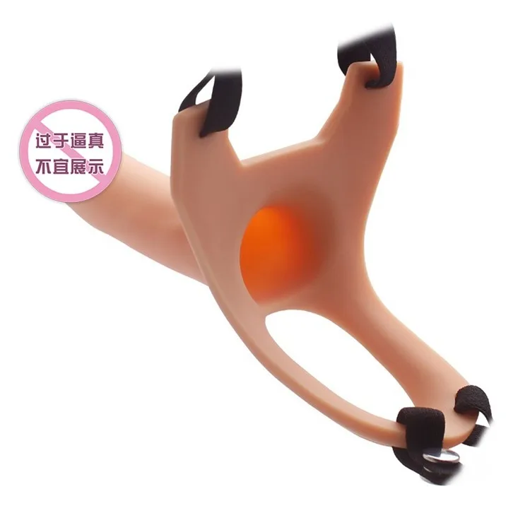 Мужчины и wo мужчины делятся полые носимые Искусственный Пенис Нижнее белье leslala