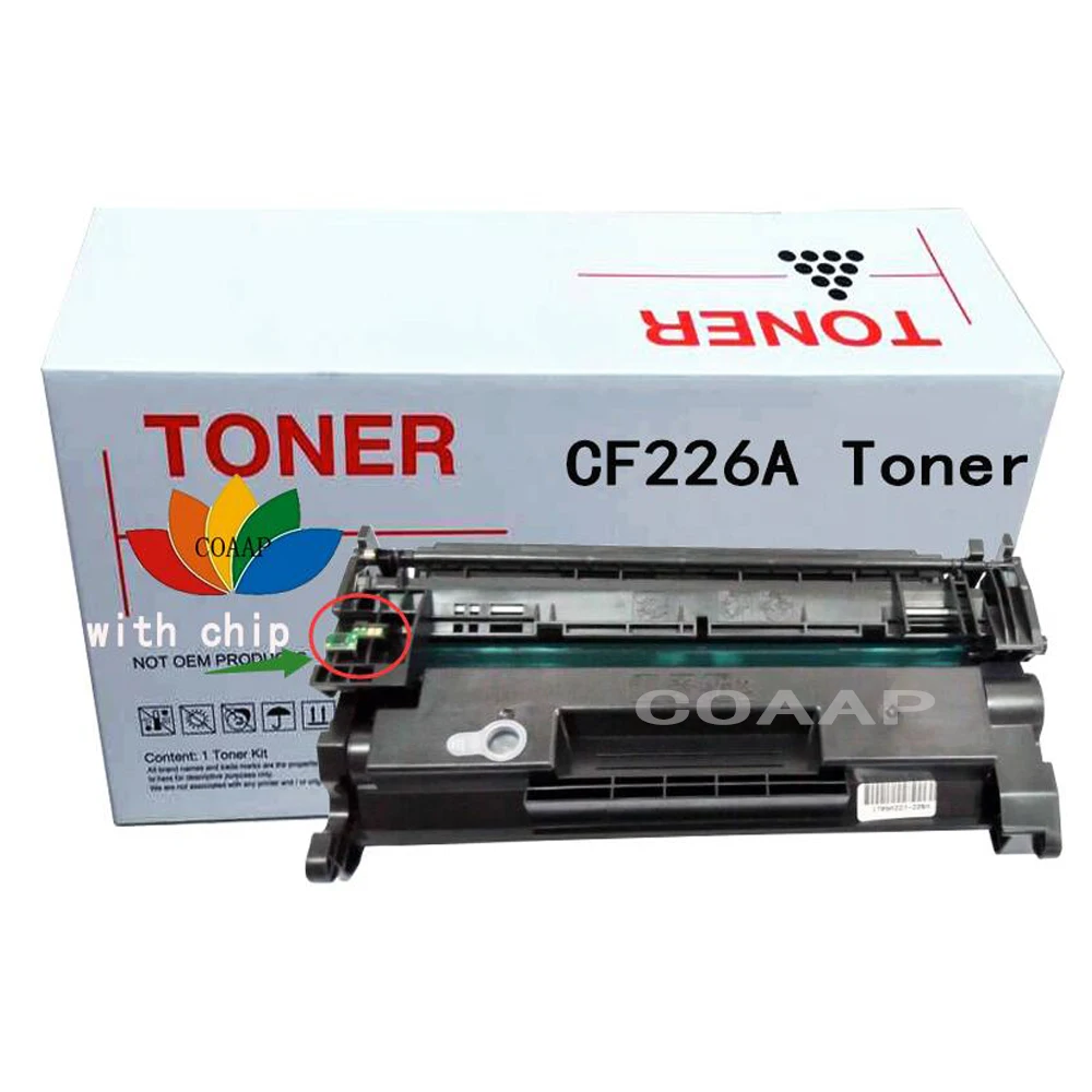 

Compatible HP CF226A Toner for Laserjet Pro M402 402d 402dn 402dw 402n MFP M426dw M426fdn M426fdw laser toner cartridge