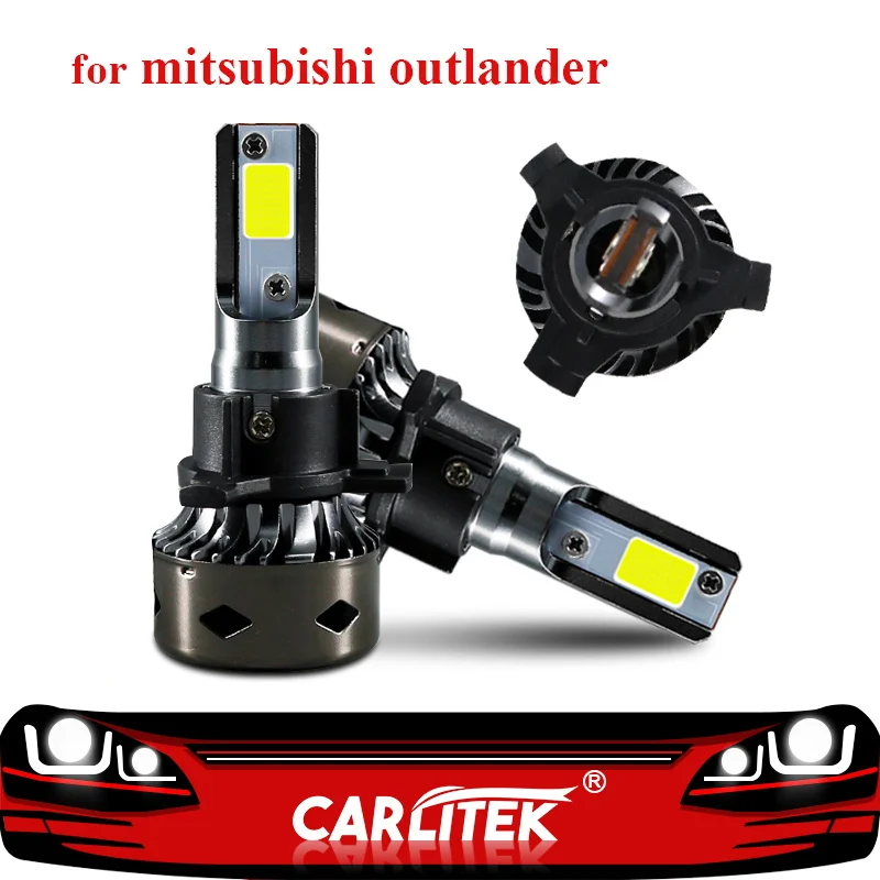 Светодиодная лампа CARLitek для mitsubishi outlander H7 6000 К 72 Вт лм|Передние LED-фары авто| |