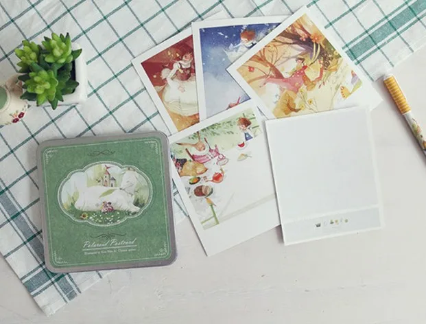 Новинка бесплатная доставка Полароид II набор оловянных открыток сделай сам 15 шт.