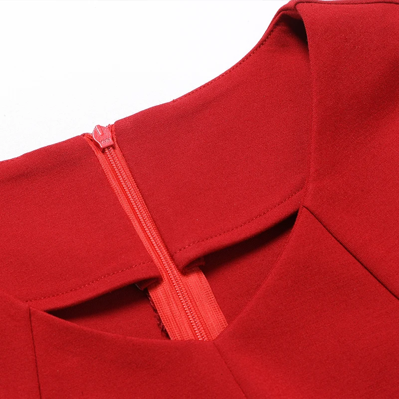 Осень-зима для женщин Большие размеры простые Платья женские элегантные одежда с