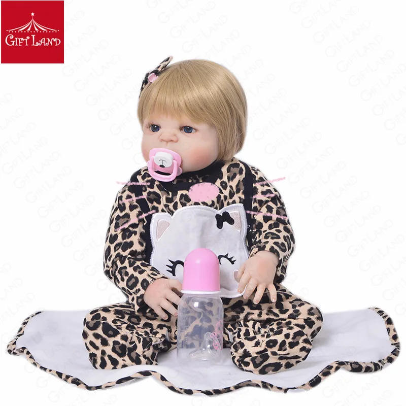 Reborn Baby Doll Bebe полный силиконовые игрушки для детей Bb ручной работы Bonecas кукла