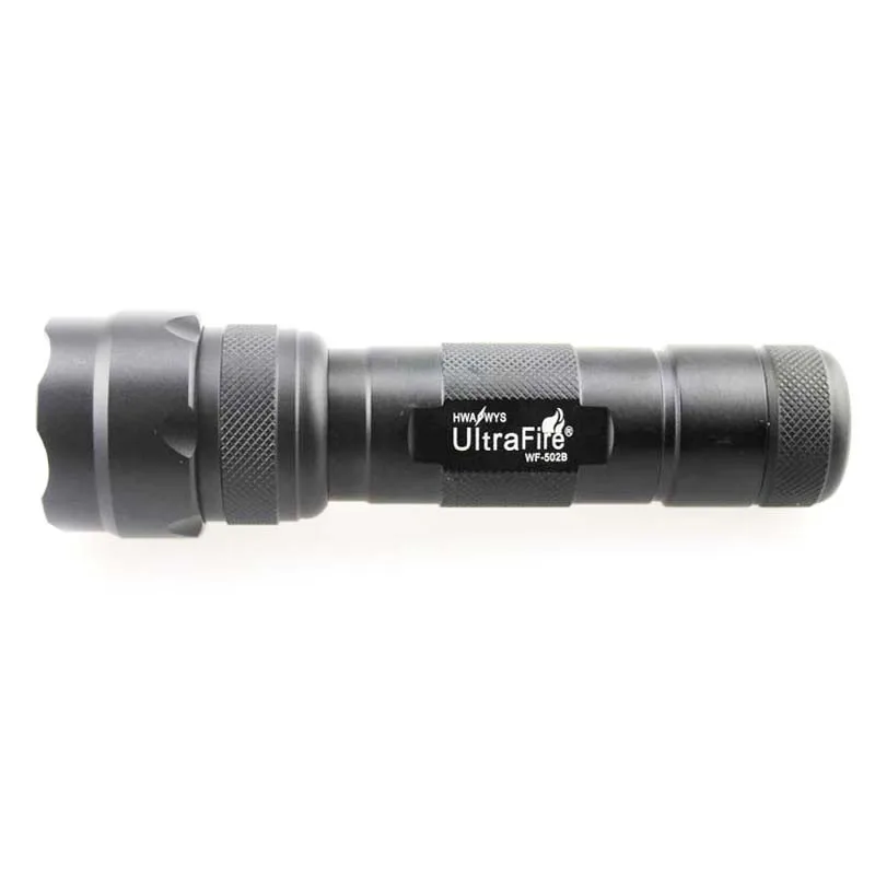 U-F 502B 1xCREE XP-L HI V3 1600lm холодный белый свет SMO OP светодиодный фонарик (1x18650) | Лампы и
