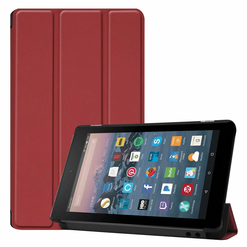 Тонкий милый чехол для Amazon Fire 7 чехол Capa Fundas Kindle Fire7 " планшет электронная книга Чехол протектор