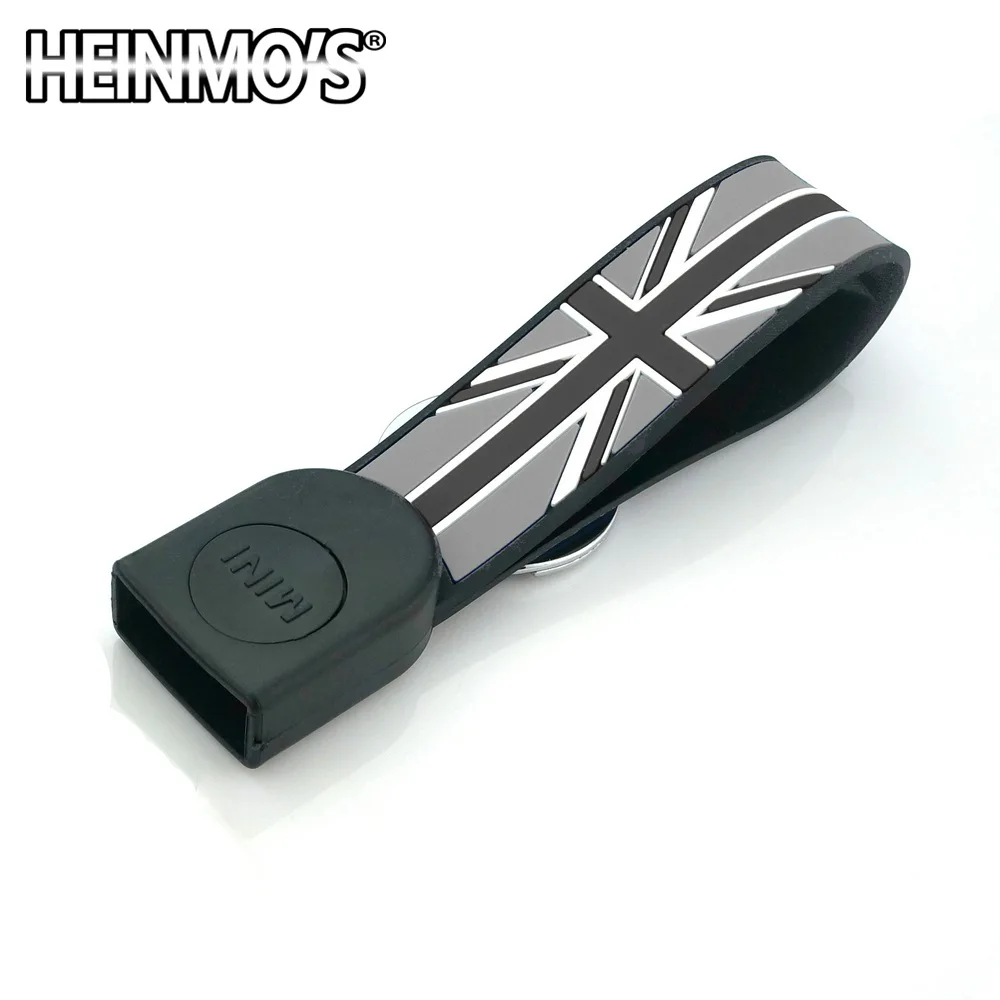 Grey Union Jack B Для MINI F54 F55 F56 F57 F60 Clubman Countryman автомобильный чехол для ключей, чехол для MINI Cooper F60 JCW аксессуары - Название цвета: Grey Union Jack B