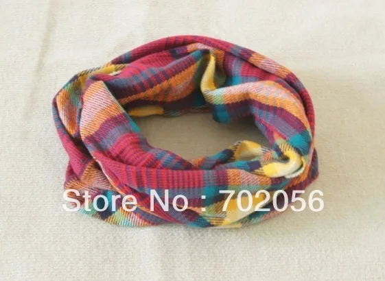 Обогреватель шеи из искусственного кашемира кольцо шарф шейный платок повязка