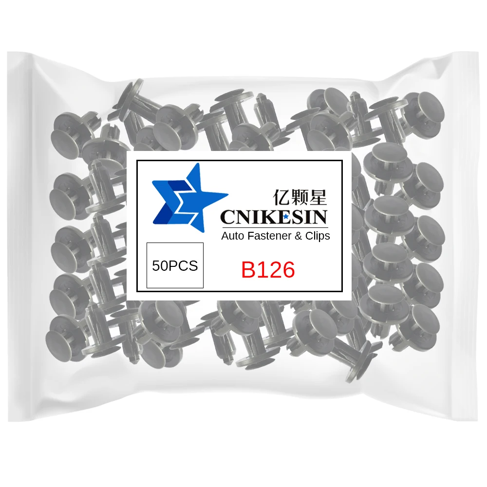 CNIKESIN 50 PCS B126 нейлон Фиксатор автомобильный 9 5 мм отверстие спереди и сзади бампер
