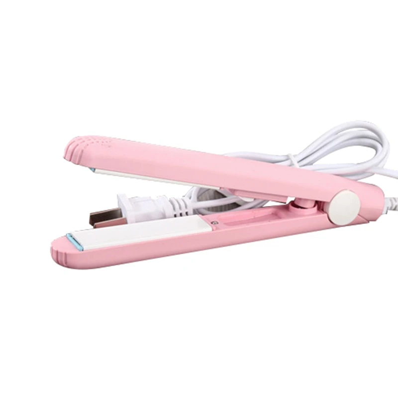 США Plug Новые мини прямые волосы утюжок для волос плоское железо кудри салонные