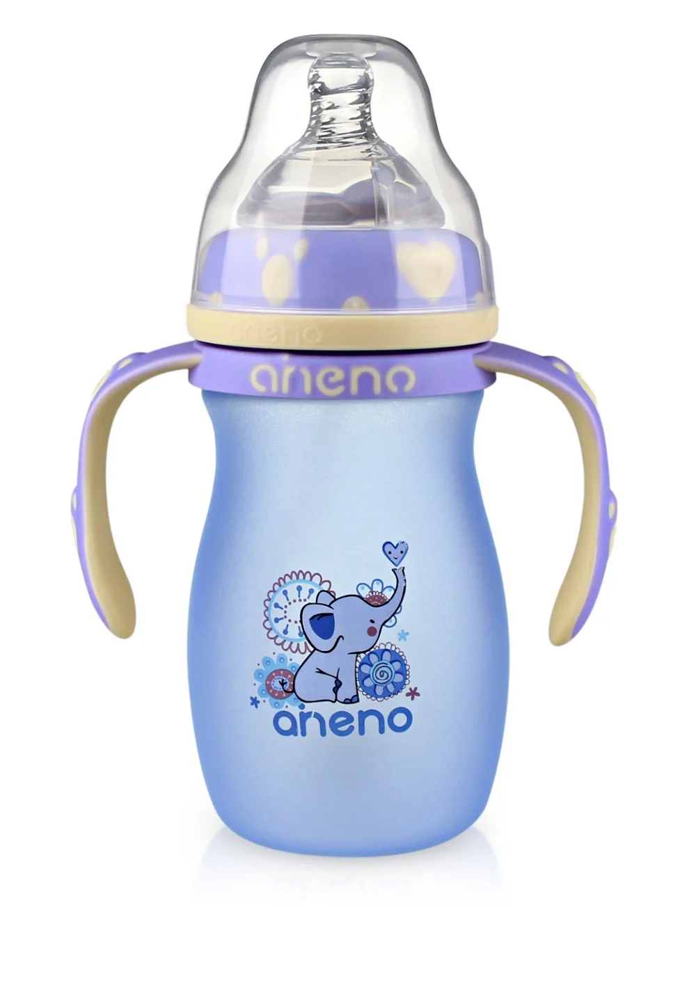 Красочные бутылки для молока из мультфильма (A004) тяжелый шар соломы и