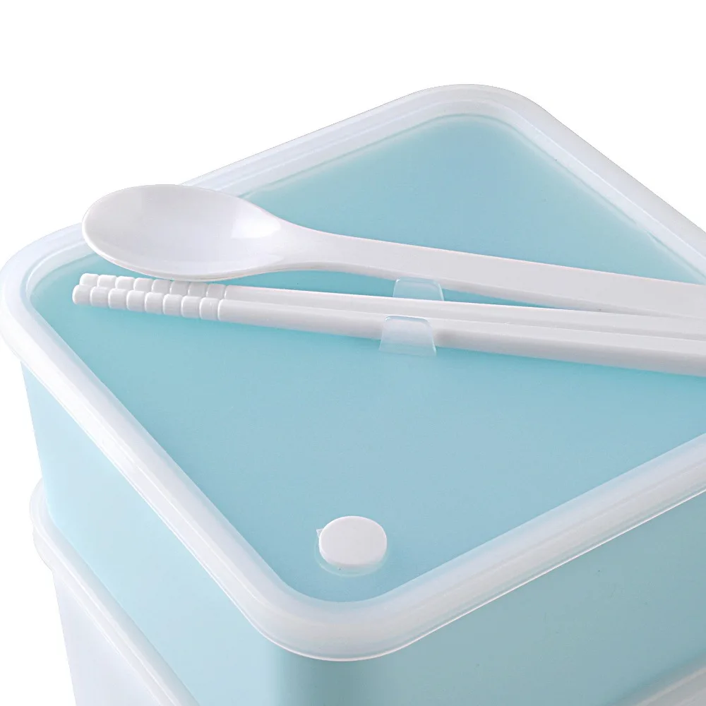 Бесплатная доставка 1.4L квадратный составной контейнер для пищевых продуктов из