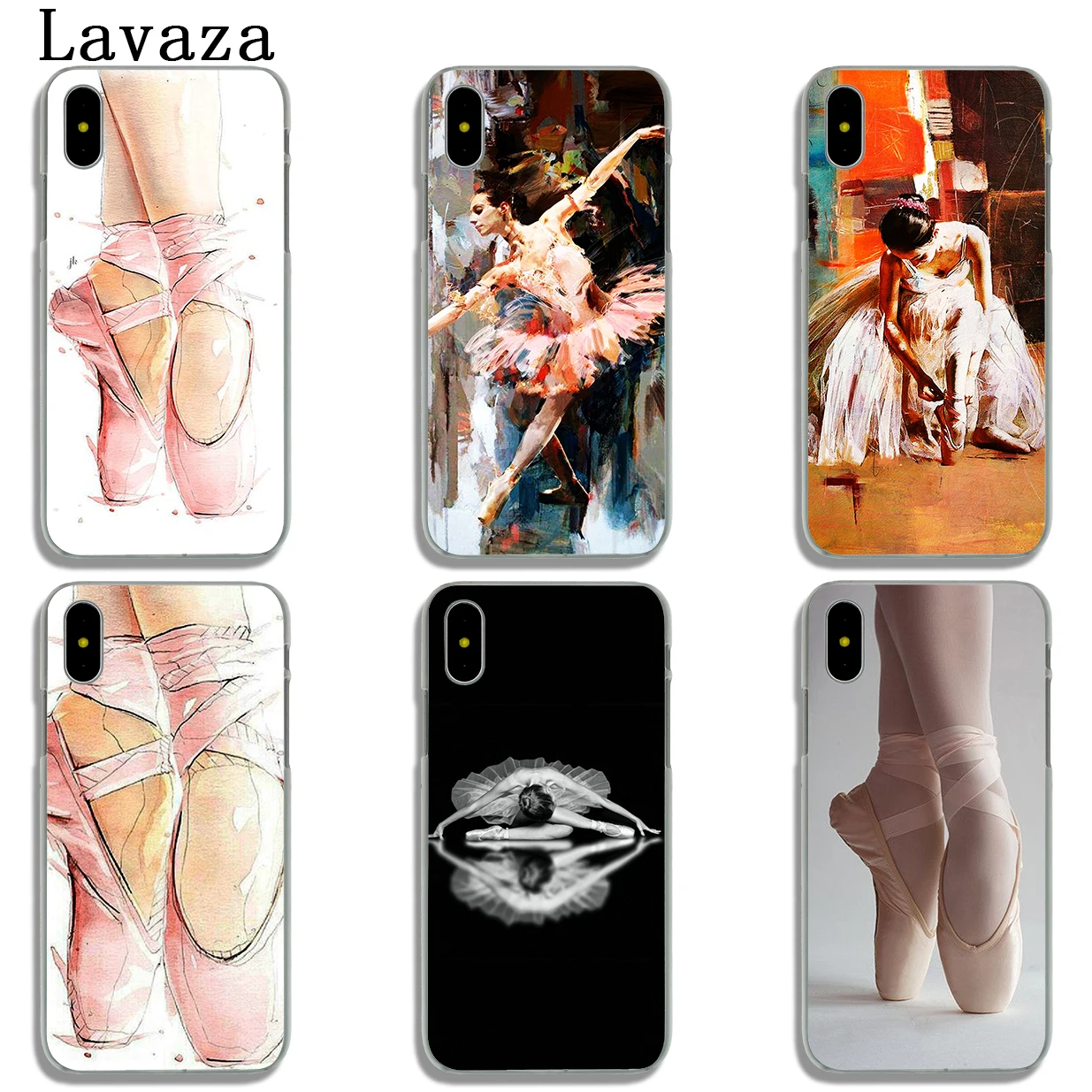 Lavaza/Балетки для девочек балетки обувь жесткий чехол телефона iPhone XR X XS 11 Pro Max 10 7 8 6