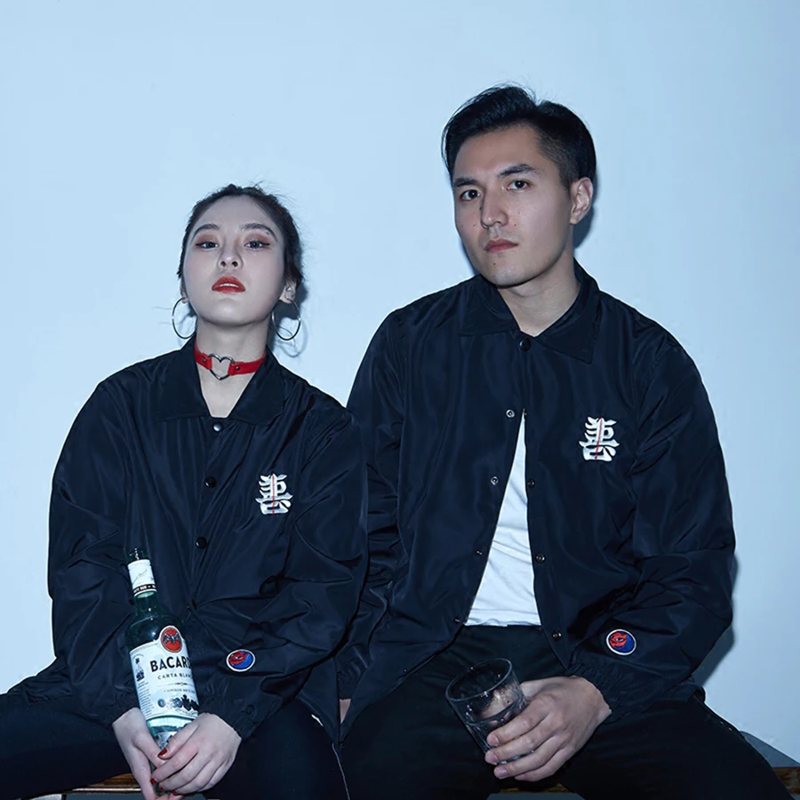 Весна Повседневное осень Для мужчин Куртки Лето Zip Японский куртки в уличном