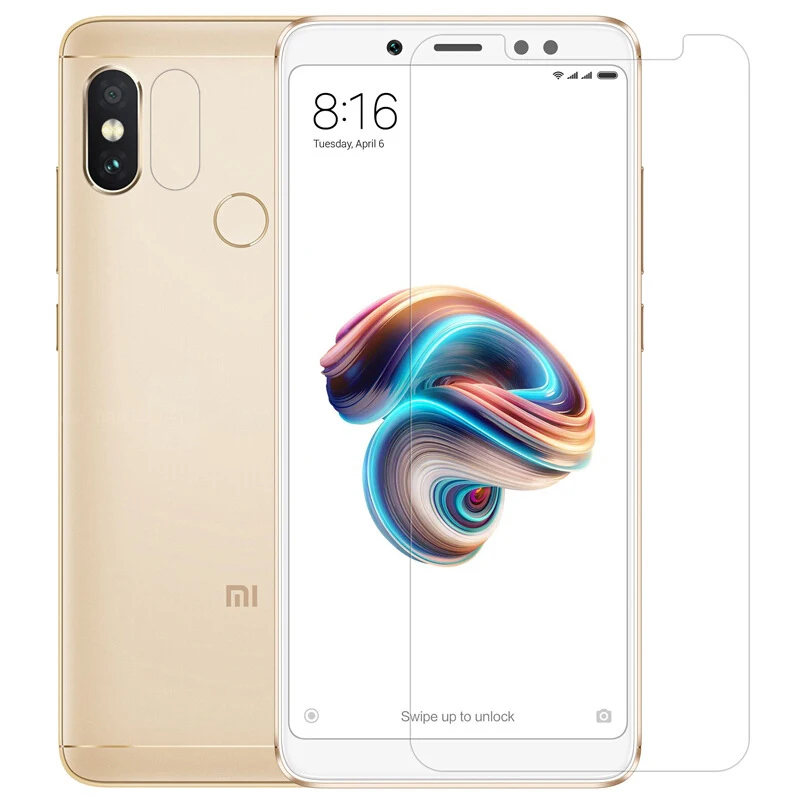 CCDZ 2 шт. с уровнем твердости 9 H прозрачный закаленное Стекло для Xiaomi Redmi Note 5 Pro