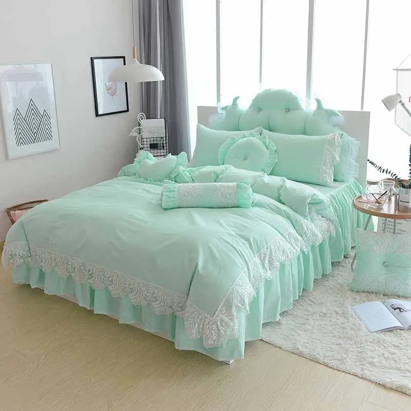 Черное кружевное покрывало принцессы/пододеяльник Королева кинг Свадебные